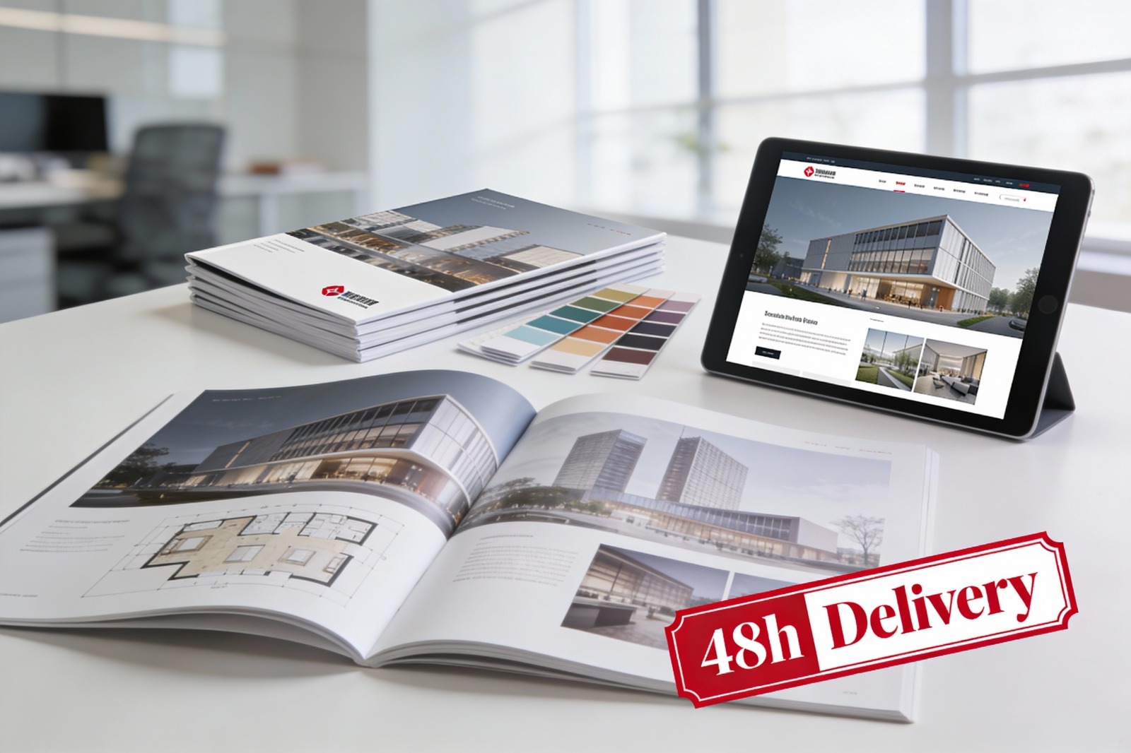 Professional portfolio design and development for architects